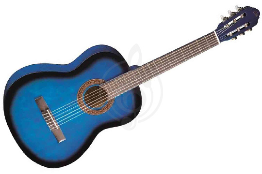Классическая гитара 4/4 EKO CS-10 Blue Burst - Классическая гитара 4/4 - фото 1