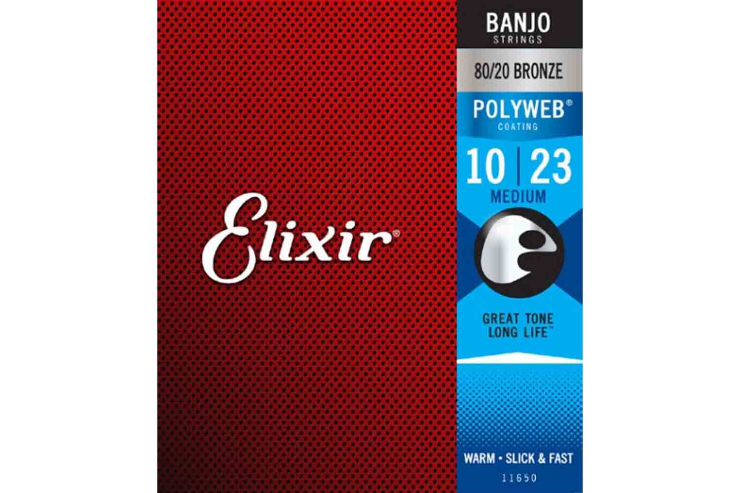 Струны для банджо Elixir 11650 POLYWEB - Струны для банджо - фото 1
