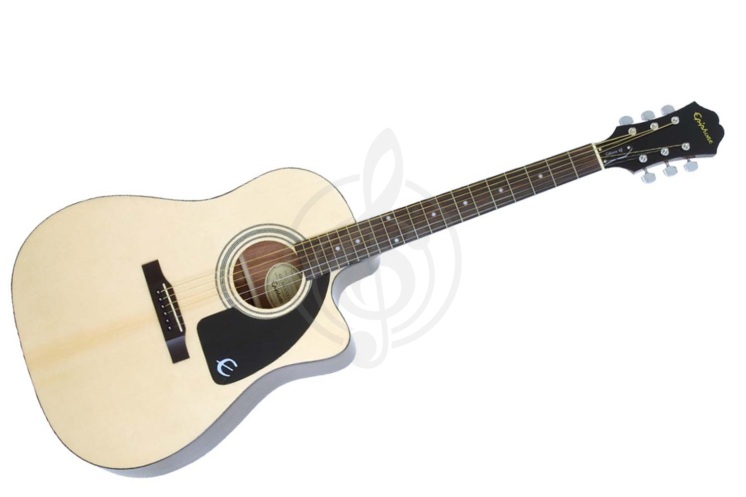 Акустическая гитара EPIPHONE AJ-100CE (PASSIVE) NATURAL - фото 1
