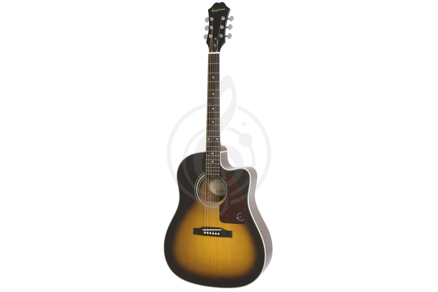 Акустическая гитара EPIPHONE AJ-210CE VINTAGE SUNBURST - Электроакустическая гитара - фото 1