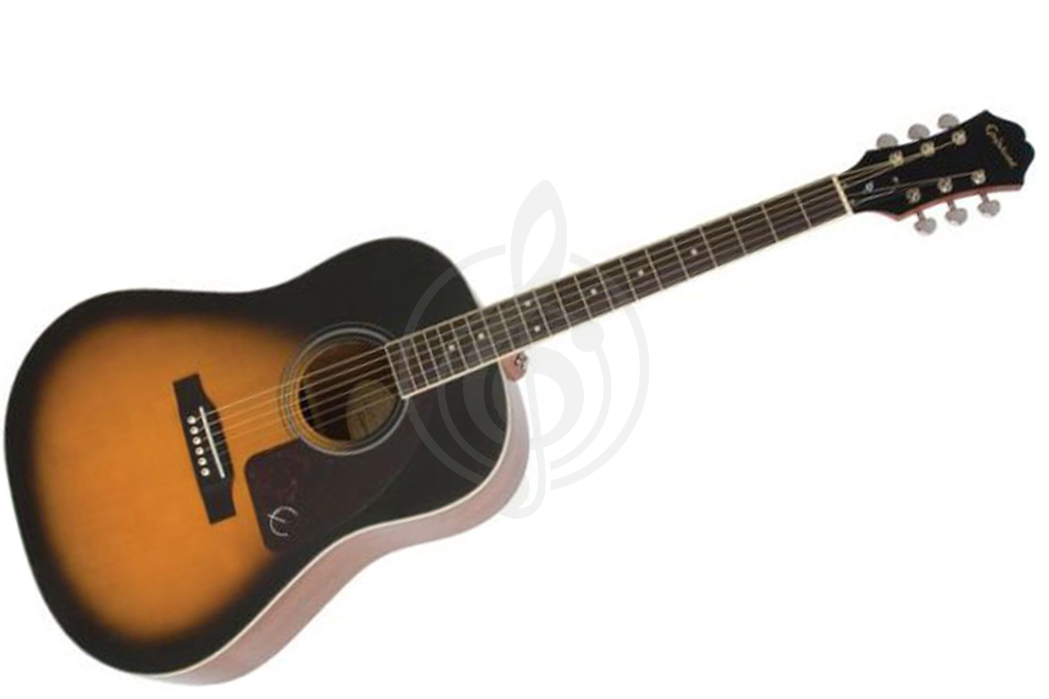 Акустическая гитара EPIPHONE AJ-220S Solid Top Acoustic Vintage Sunburst - Акустическая гитара - фото 1