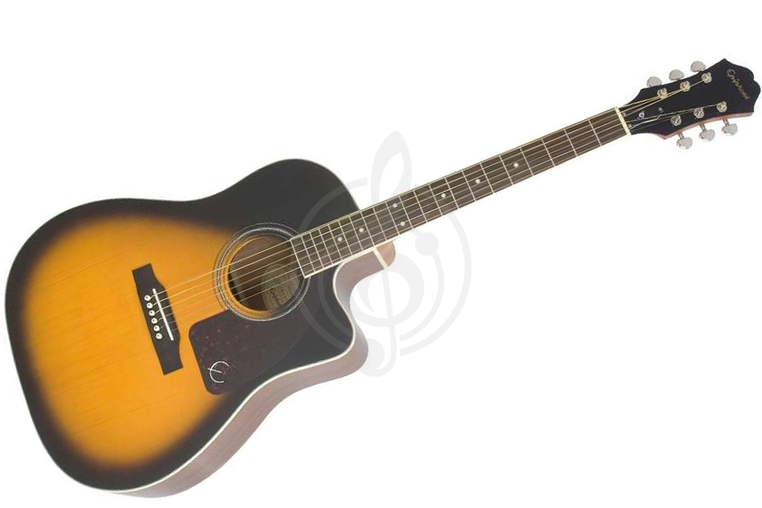 Акустическая гитара EPIPHONE AJ-220SCE Vintage Sunburst - Акустическая гитара - фото 1