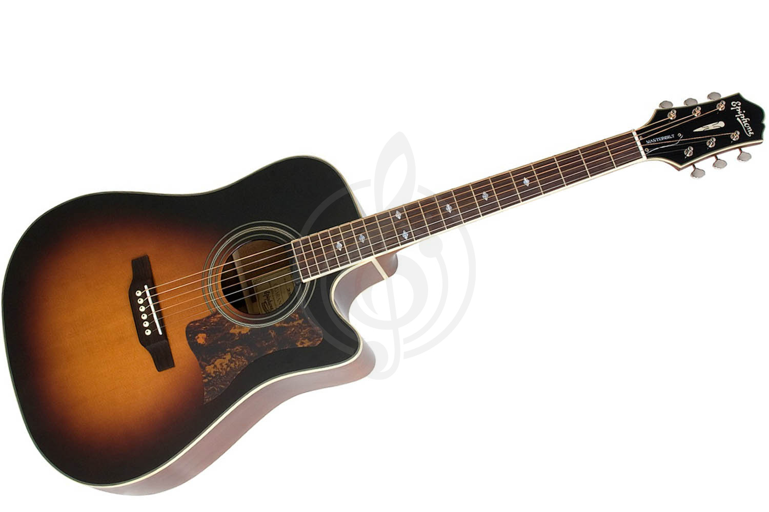 Акустическая гитара EPIPHONE MASTERBILT DR-500MCE VINTAGE SUNBURST - Электроакустическая гитара - фото 1