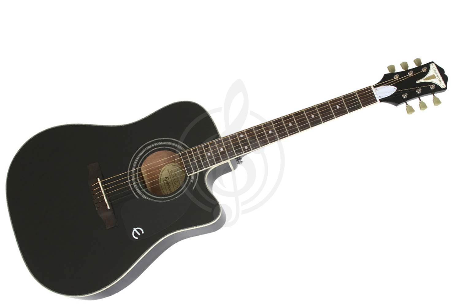 Акустическая гитара EPIPHONE PRO-1 Acoustic Ebony - фото 1