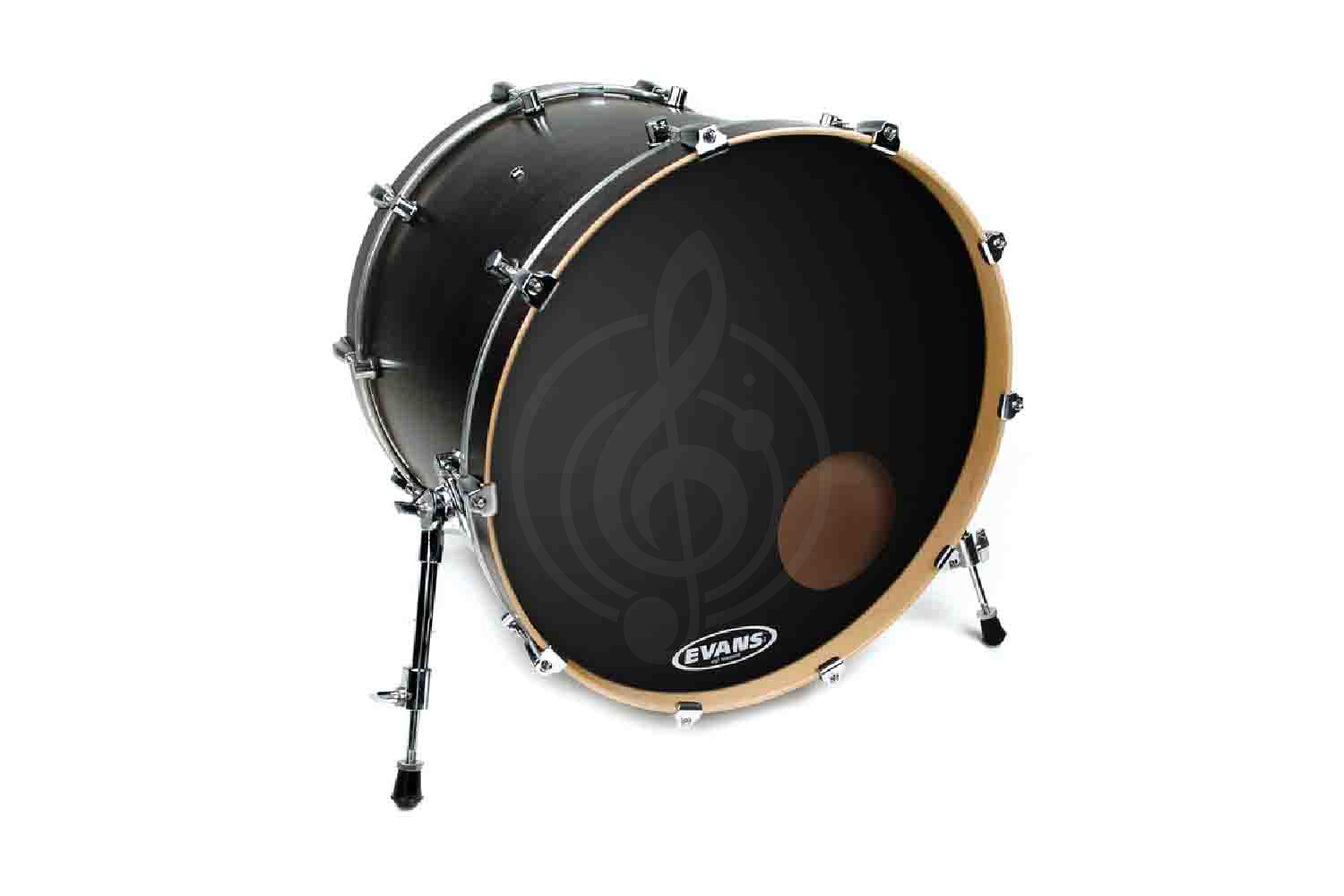 Пластик для бочки Evans BD22RONX - 22" EQ3 Resonant Onyx пластик для бас-барабана - фото 2