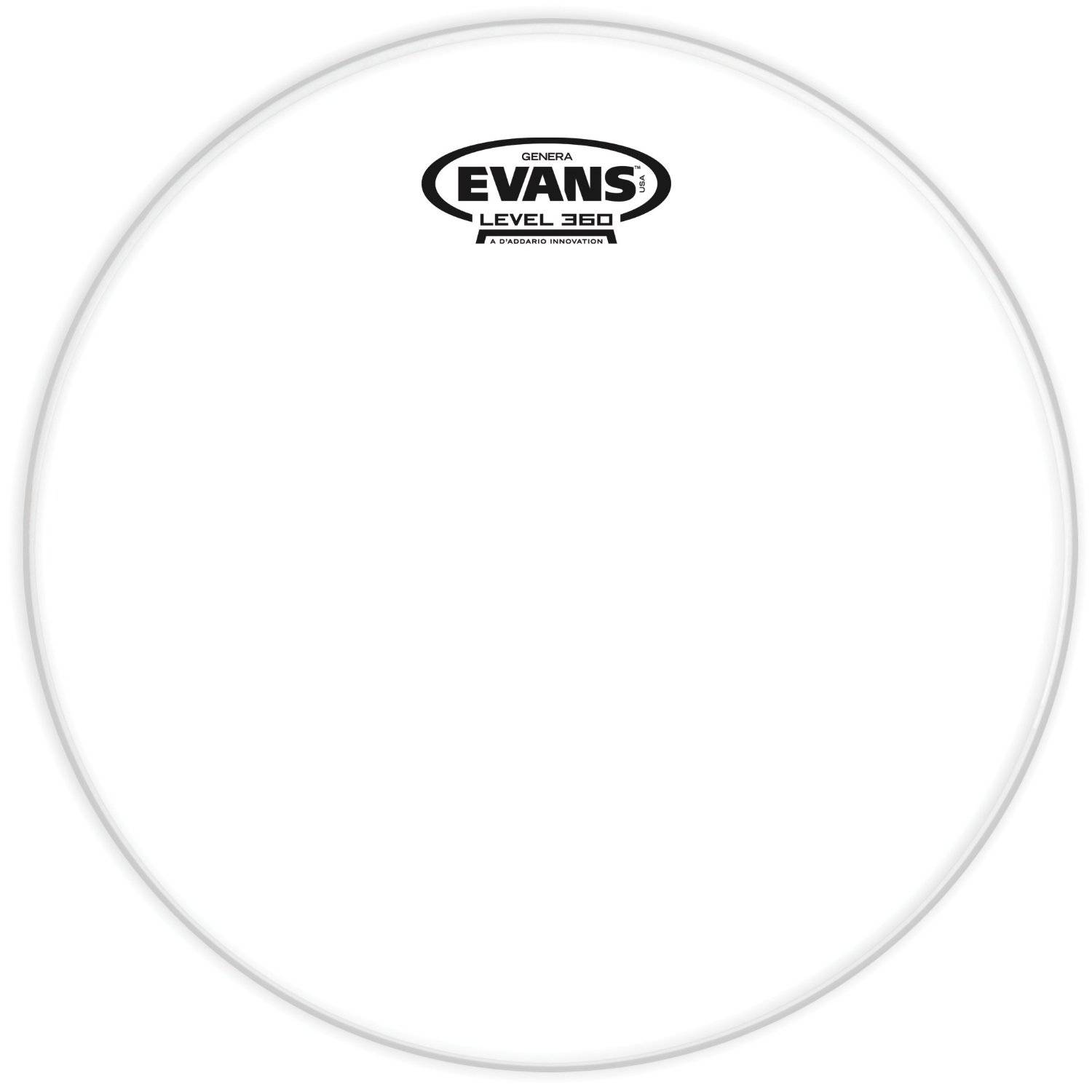 Пластик резонансный EVANS TT12GR - нижний пластик 12" Genera Resonant Clear для том-тома/малого барабана - фото 1