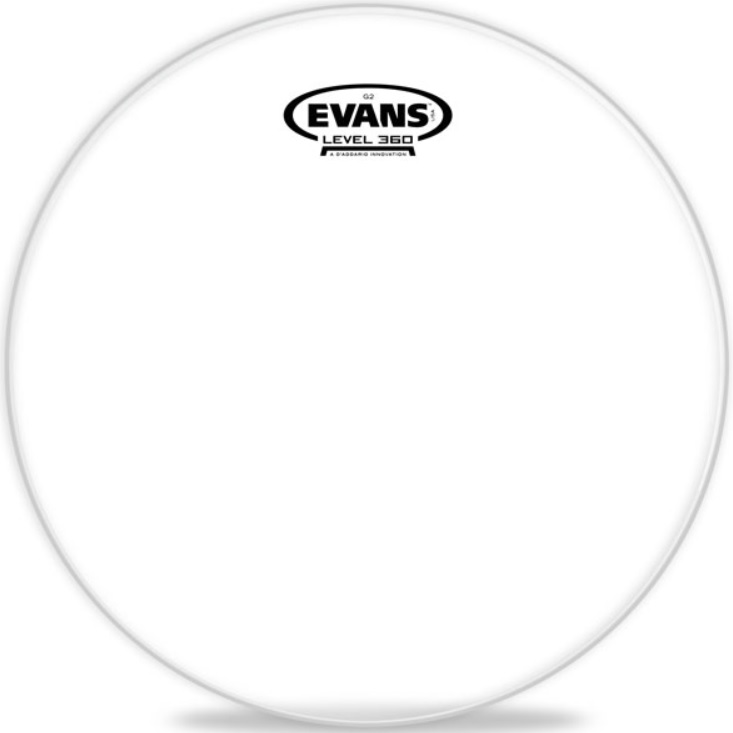 Пластик для томов Evans TT13G2  - 13" Genera G2 Clear пластик для том тома - фото 1