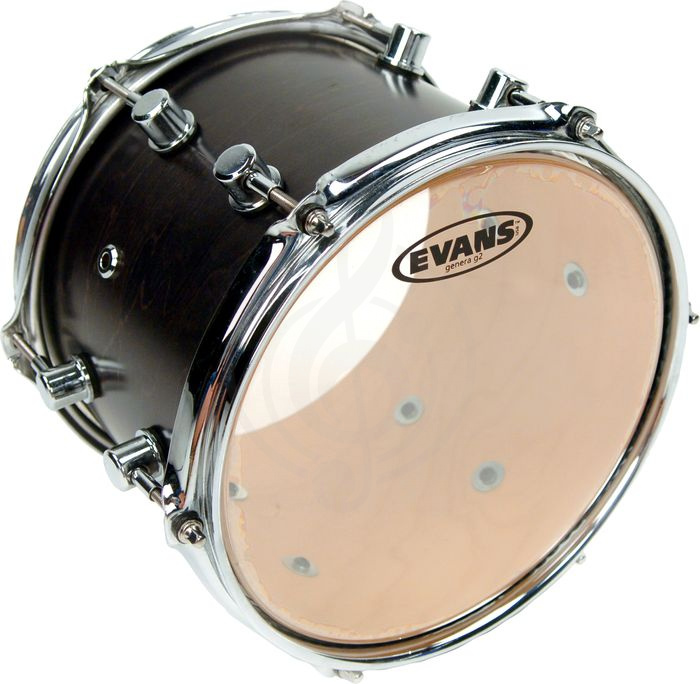 Пластик для томов Evans TT13G2  - 13" Genera G2 Clear пластик для том тома - фото 2