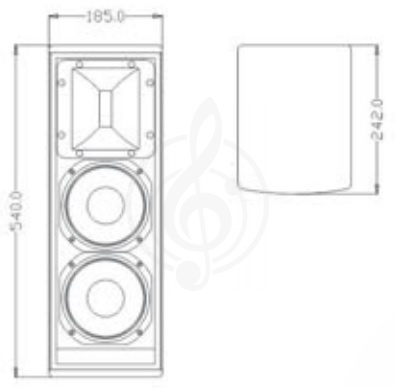 Пассивная акустическая система FDB K3 Акустическая система, 200 Вт  - фото 5