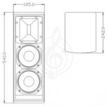 Пассивная акустическая система FDB K3 Акустическая система, 200 Вт  - фото 5