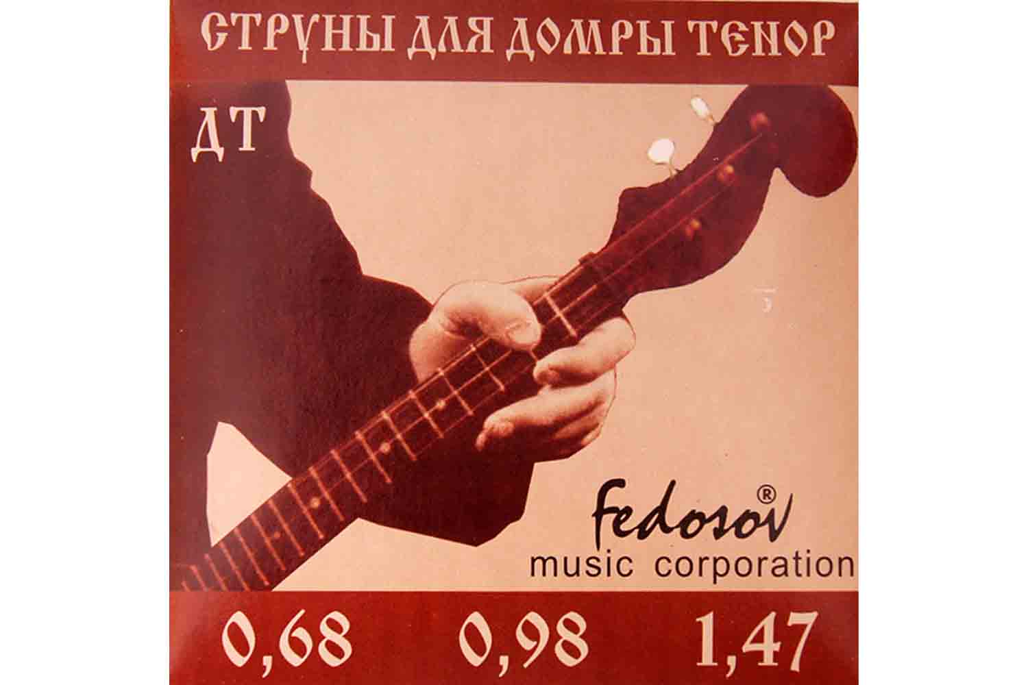 Fedosov DT-Fedosov - Струны для домры тенор - фото 1 Струны для домры Fedosov DT-Fedosov - Струны для домры тенор - фото 1