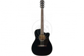 Электроакустическая гитара FENDER CC-60SCE BLK WN - Электроакустическая гитара - фото
