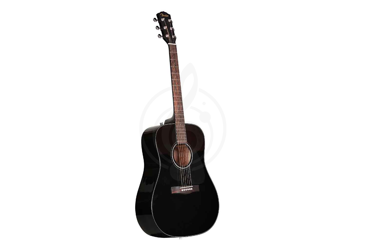 Акустическая гитара FENDER CD-60 DREADNOUGHT BLACK акустическая гитара - фото 3