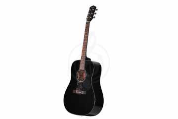 Акустическая гитара FENDER CD-60 DREADNOUGHT BLACK акустическая гитара - фото 8