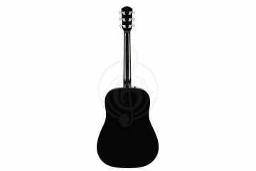 Акустическая гитара FENDER CD-60S DREADNOUGHT BLACK акустическая гитара - фото 4