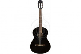 Классическая гитара 4/4 FENDER CN-60S Nylon, Black WN - Классическая гитара - фото