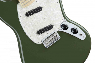 Электрогитара Mustang FENDER MUSTANG MN Olive - Электрогитара - фото 3