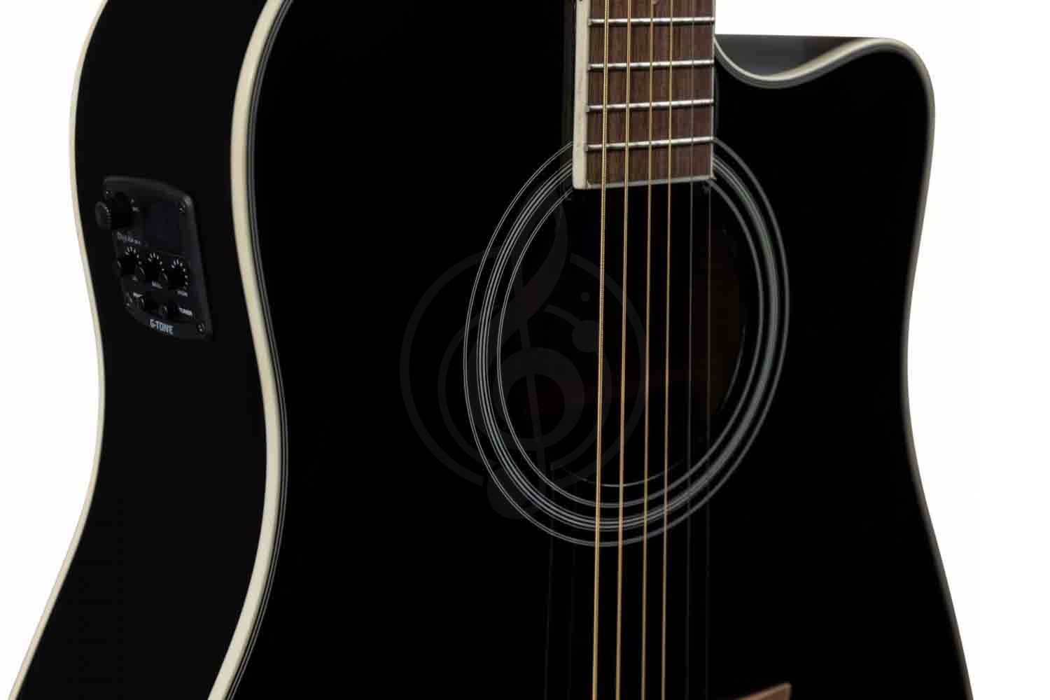 Электроакустическая гитара FLIGHT AD-200 CEQ BK - Электроакустическая гитара с вырезом - фото 5