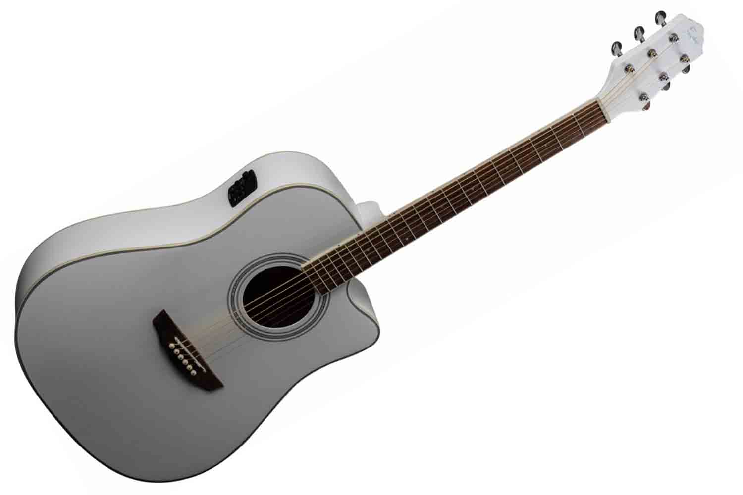 Электроакустическая гитара FLIGHT AD-200 CEQ WH - Электроакустическая гитара - фото 1