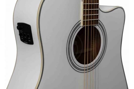 Электроакустическая гитара FLIGHT AD-200 CEQ WH - Электроакустическая гитара - фото 9
