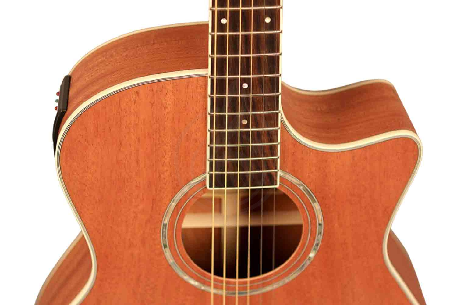 Электроакустическая гитара FLIGHT AG-300 CEQ NS - Электроакустическая гитара - фото 2