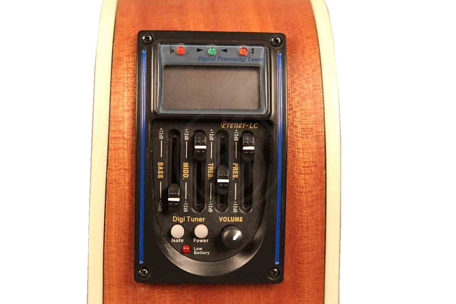 Электроакустическая гитара FLIGHT AG-300 CEQ NS - Электроакустическая гитара - фото 3