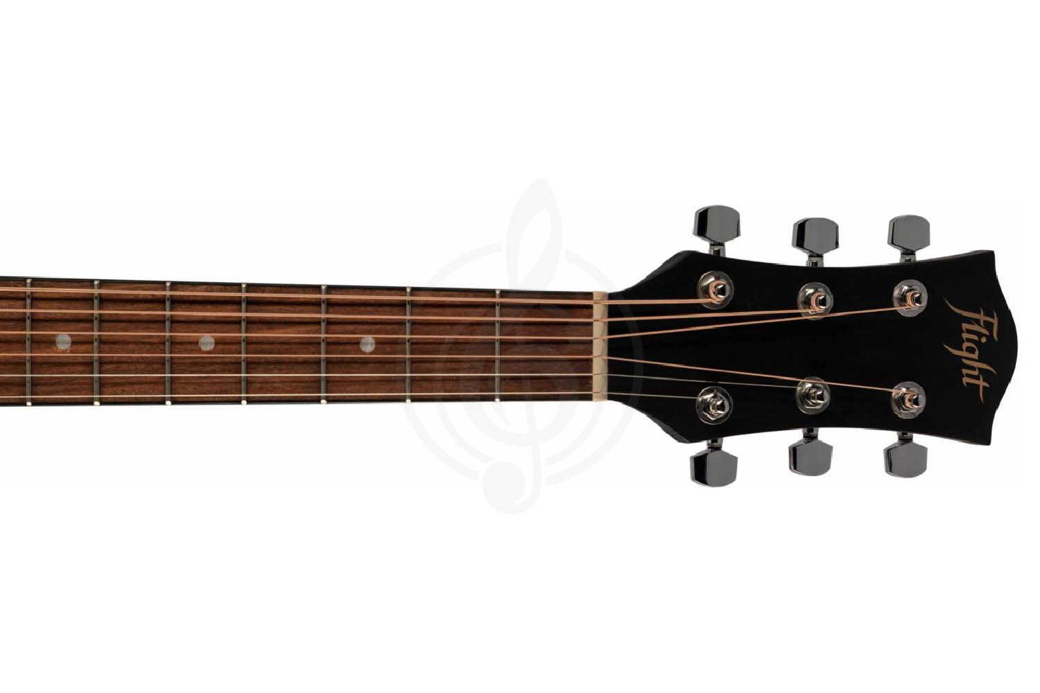 Электроакустическая гитара FLIGHT D-175CE BK - Гитара электроакустическая - фото 3