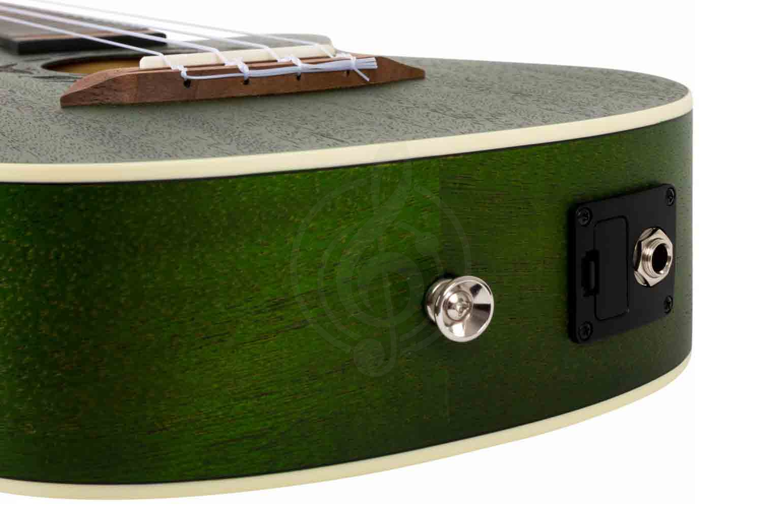 Укулеле концерт FLIGHT DUC380 CEQ JADE - Укулеле концерт - фото 7