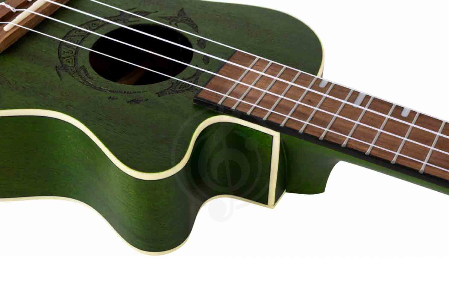 Укулеле концерт FLIGHT DUC380 CEQ JADE - Укулеле концерт - фото 8