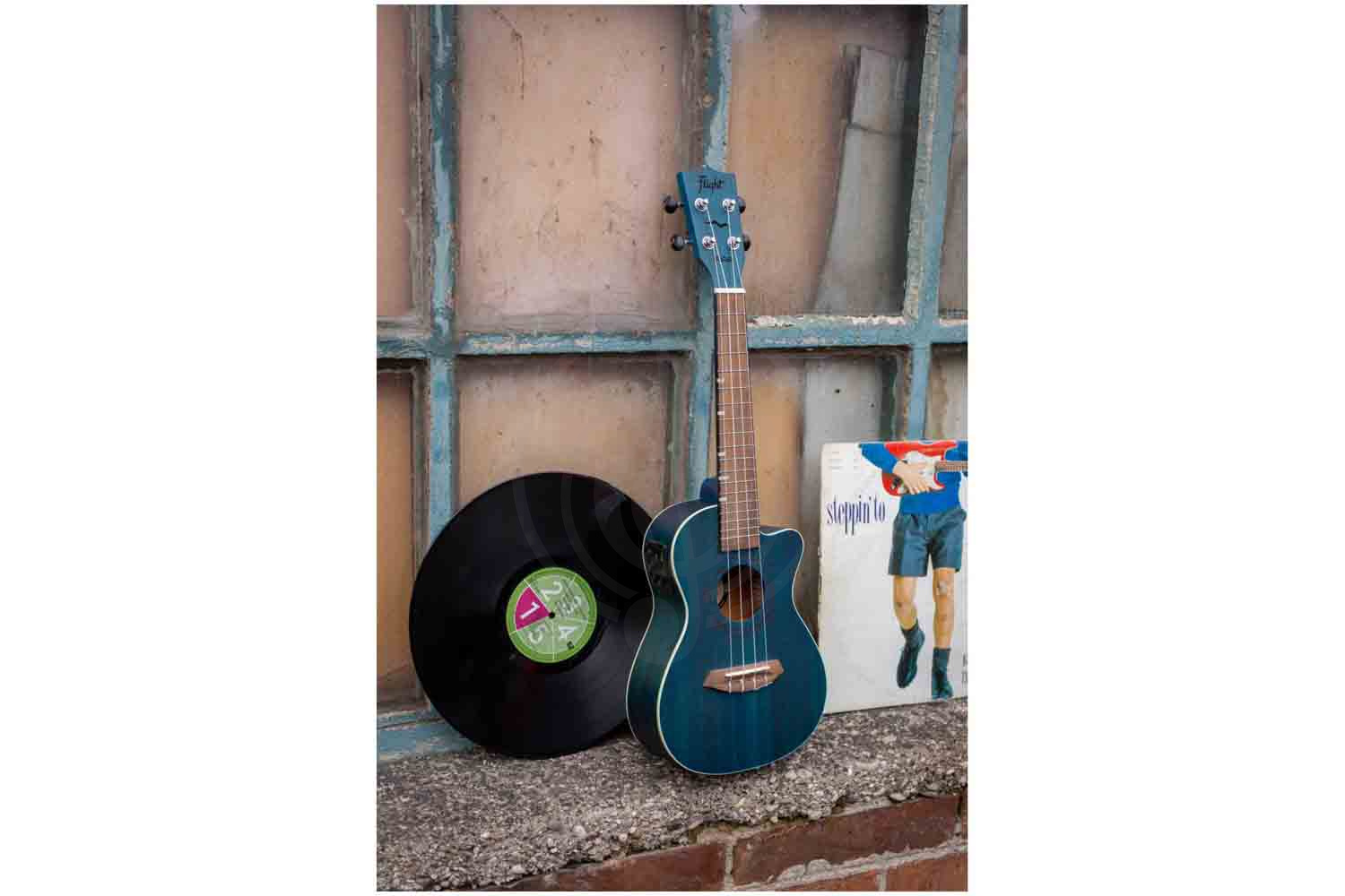 Укулеле концерт FLIGHT DUC380 CEQ TOPAZ - Укулеле со звукоснимателем - фото 22