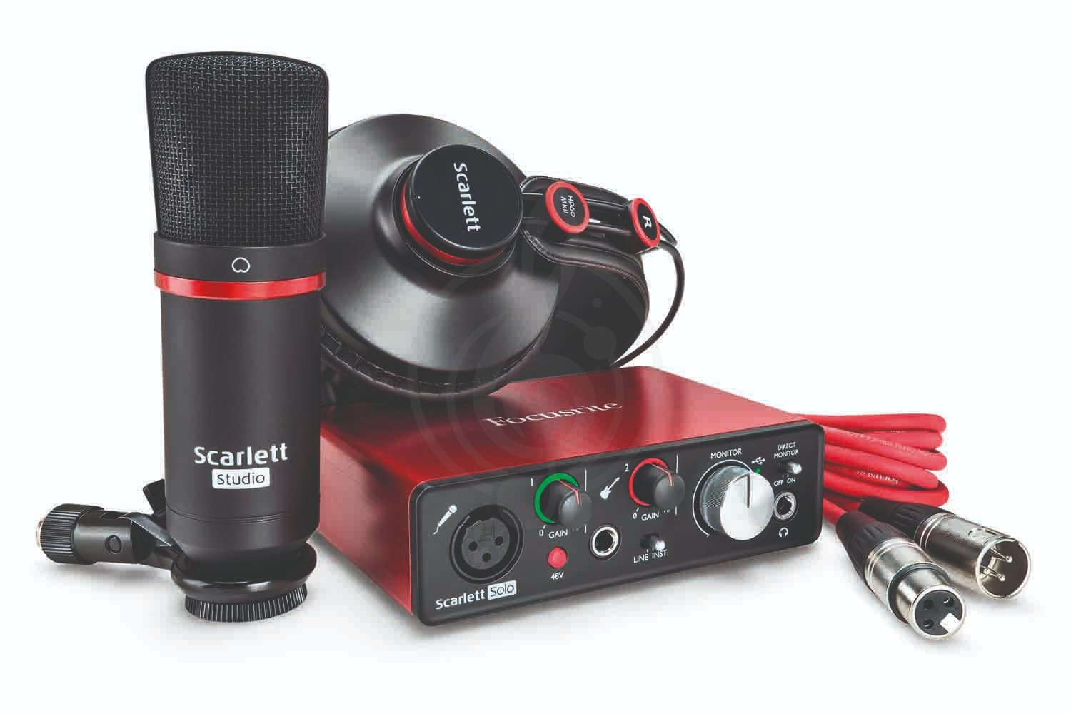 Комплект для звукозаписи Focusrite Scarlett Solo Studio (2nd GEN) - Студийный комплект - фото 5