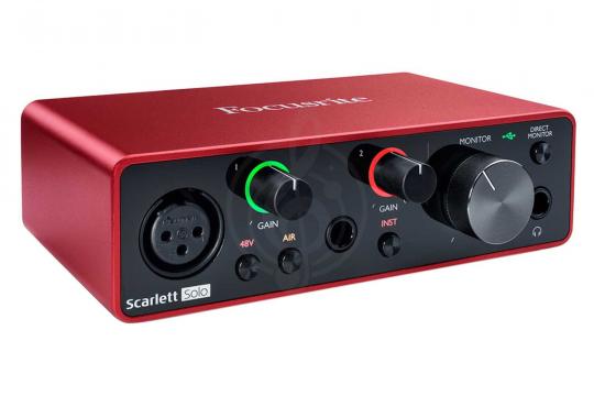 Комплект для звукозаписи Focusrite Scarlett Solo Studio (3rd GEN) - Студийный комплект - фото 6