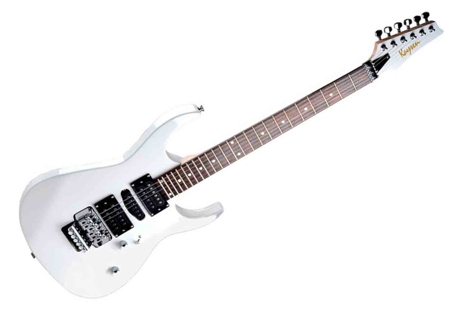 Электрогитара Superstrat Foix FEG/FEG-K-EG5-WH - Электрогитара, белая - фото 1