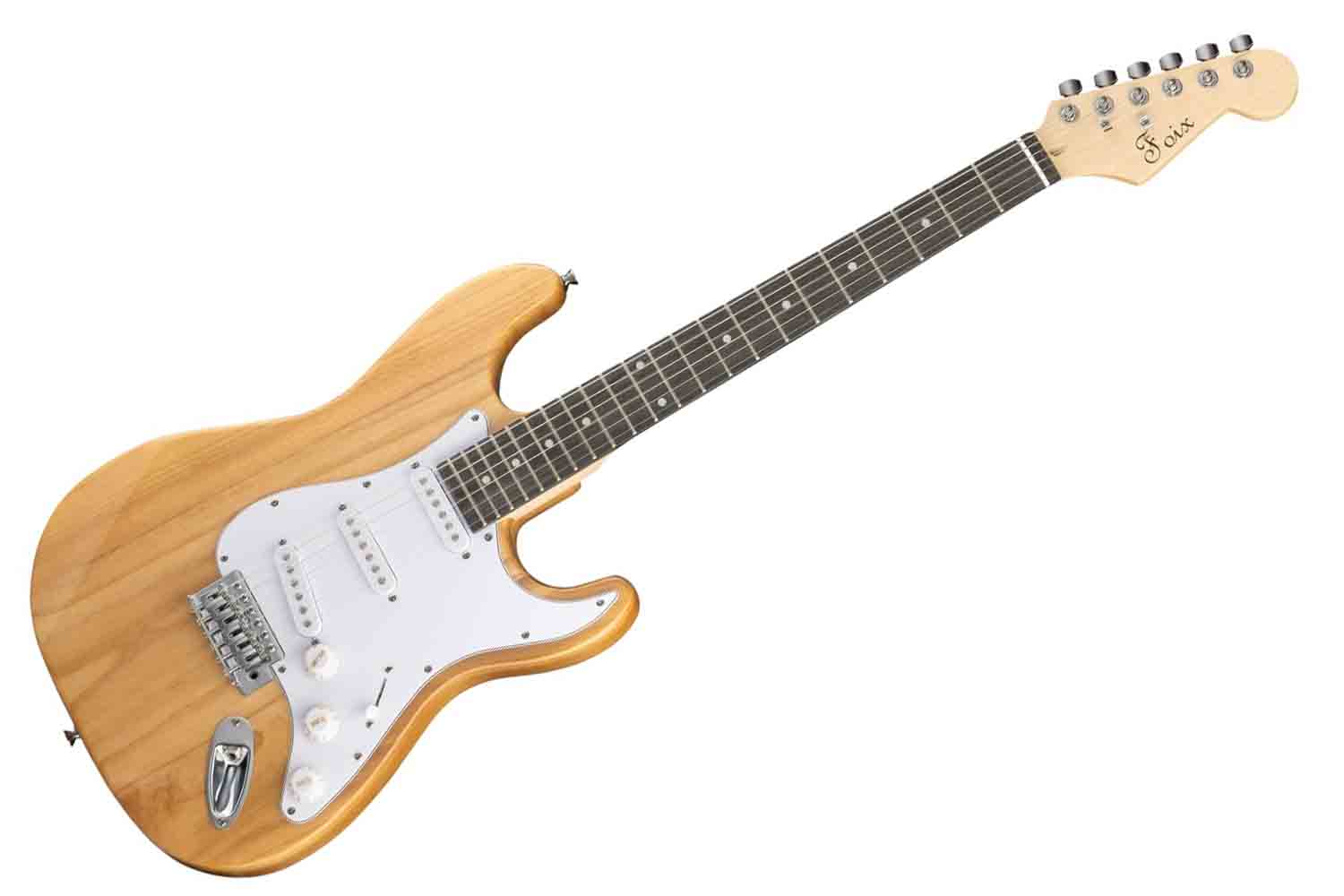 Электрогитара Stratocaster Foix FEG/FEG-KG-01-NAT - Электрогитара, цвет натуральный - фото 1