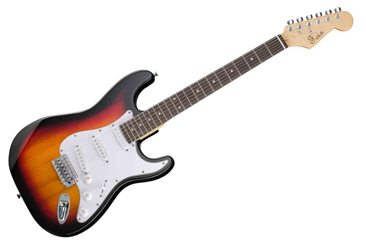 Электрогитара Stratocaster Foix FEG/FEG-KG-01-SB - Электрогитара, цвет санбёрст - фото 1