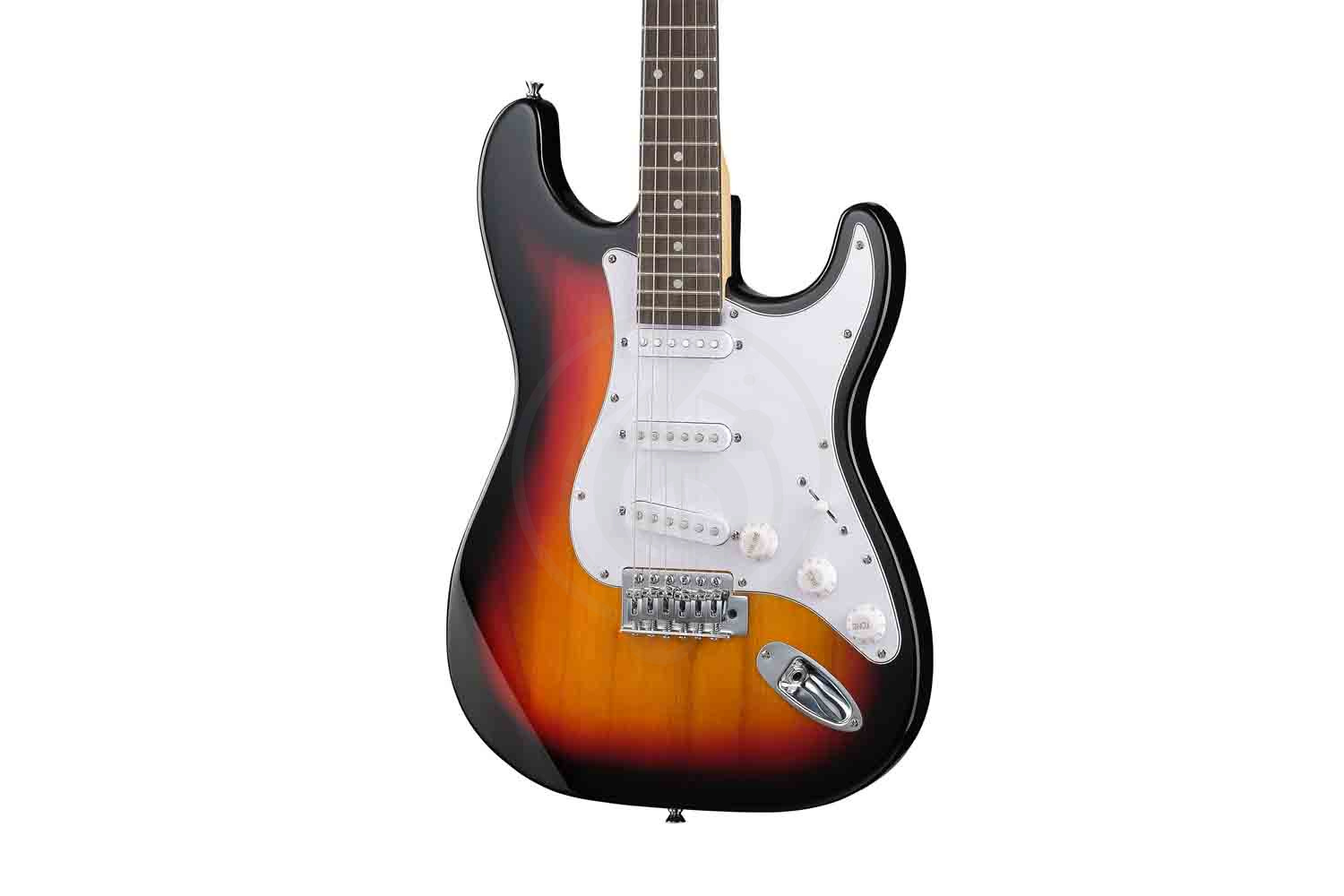 Электрогитара Stratocaster Foix FEG/FEG-KG-01-SB - Электрогитара, цвет санбёрст - фото 5