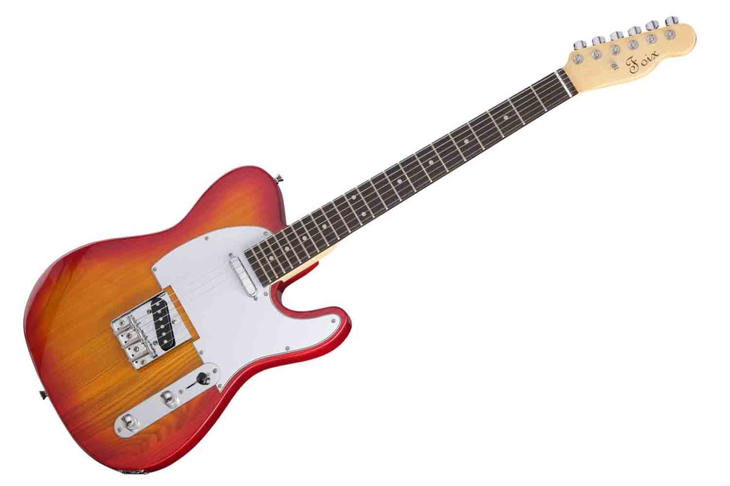 Электрогитара Telecaster Foix FEG/FEG-KG-08-RED - Электрогитара, красная - фото 1