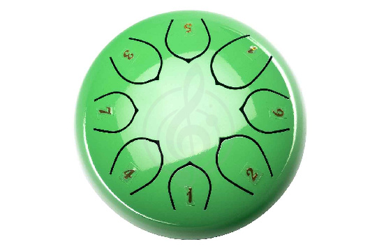 Глюкофон Foix FTD-68C-GR - Глюкофон, 15см, До мажор, зеленый - фото 1