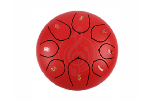Foix FTD-68C-RD - Глюкофон, 15см, До мажор, красный - фото 1 Глюкофон Foix FTD-68C-RD - Глюкофон, 15см, До мажор, красный - фото 1
