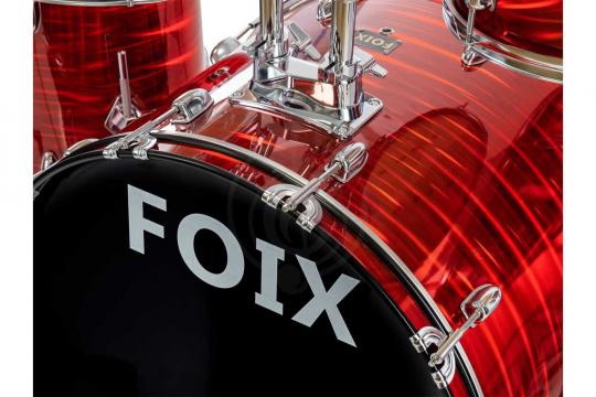 Foix LH-21H21 - Барабанная установка, красная - фото 4 Foix LH-21H21 - Барабанная установка, красная - фото 4