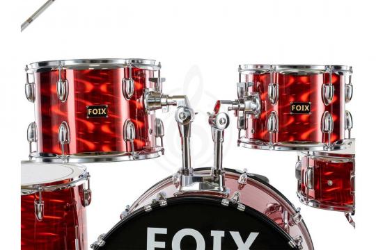 Foix LH-21H21 - Барабанная установка, красная - фото 12 Foix LH-21H21 - Барабанная установка, красная - фото 12