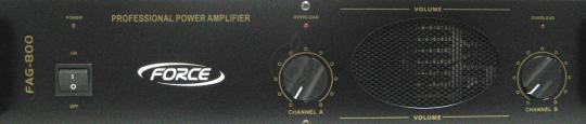 FORCE FAG-800 - усилитель мощности - фото 3 Аналоговый усилитель мощности FORCE FAG-800 - усилитель мощности - фото 3