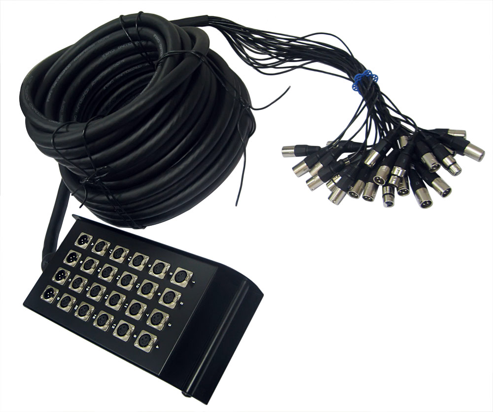 Мультикор FORCE MSB-05/20 - мультикор (stage box) 20x4, 20 метров - фото 1