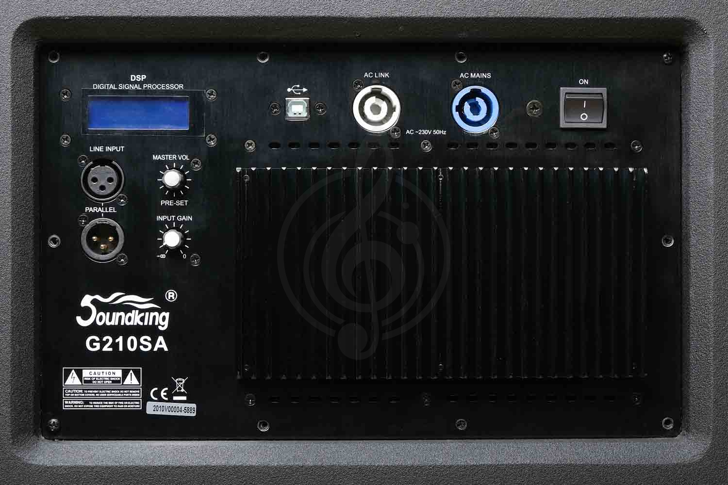  G210SA Сабвуфер активный, элемент линейного массива, Soundking - фото 2