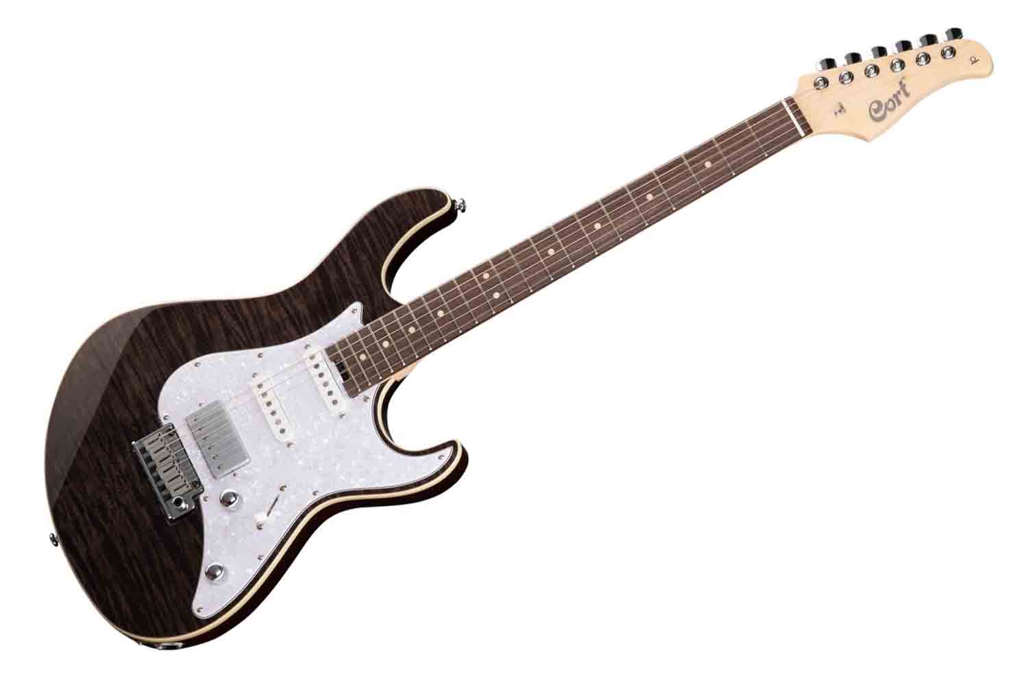 Электрогитара Stratocaster G280-Select-TBK G Series Электрогитара, черная, Cort - фото 1