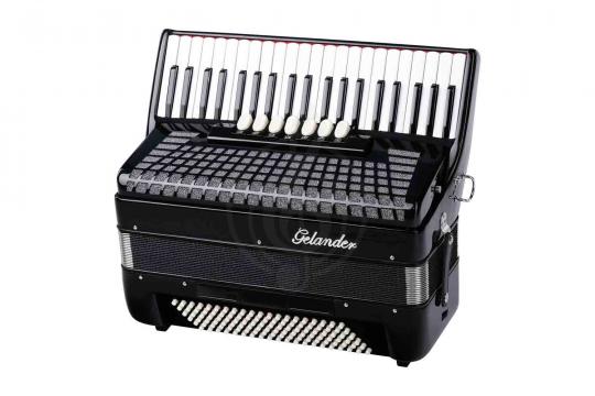 Аккордеон 4/4 Gelander GH2008H-3 Аккордеон 41/120/7+3, черный - фото 7