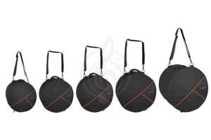 Изображение GEWA Gig Bag set for Drum Sets Premium 22x18, 10x8, 12x9, 16x16, 14x6,5 - Комплект чехлов для барабанов