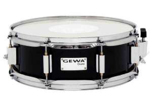 Изображение GEWA Marching Small Drum Birch Black Chrome - Маршевый барабан малый