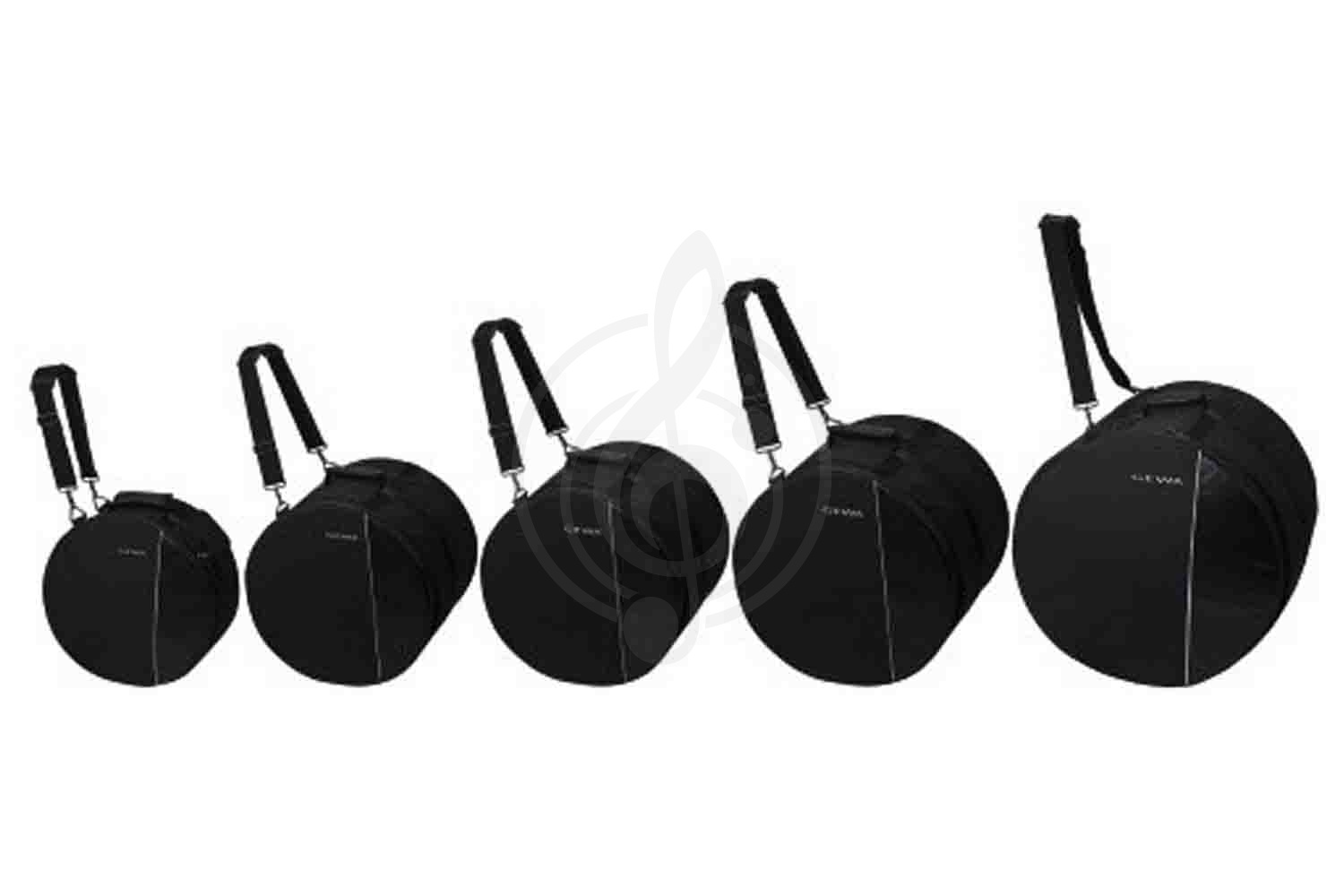 Чехол для барабана GEWA Premium Drum Set Gig Bag 22x18, 12x10, 13x11, 16x16 - Комплект чехлов для барабанов - фото 1