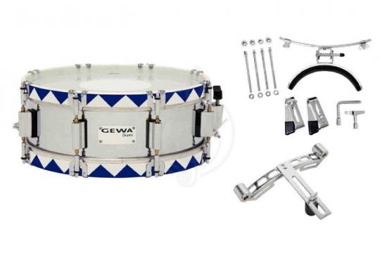 Gewa Steel Chrome HW BH 14x5,5 - Маршевый малый барабан - фото 2 Маршевый барабан Gewa Steel Chrome HW BH 14x5,5 - Маршевый малый барабан - фото 2